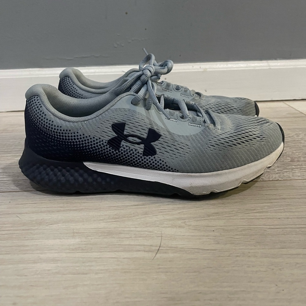 Under Armour Blue and Gray Athletic Sneakers